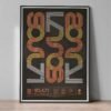 SOUL71 Typographic WALL ART PLAYLIST PRINT DARK