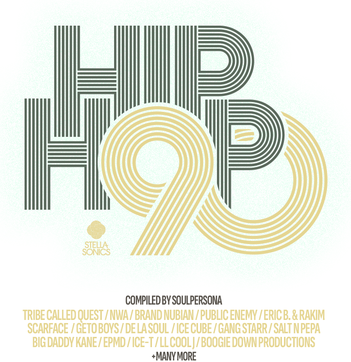 hip hop 90 logo image