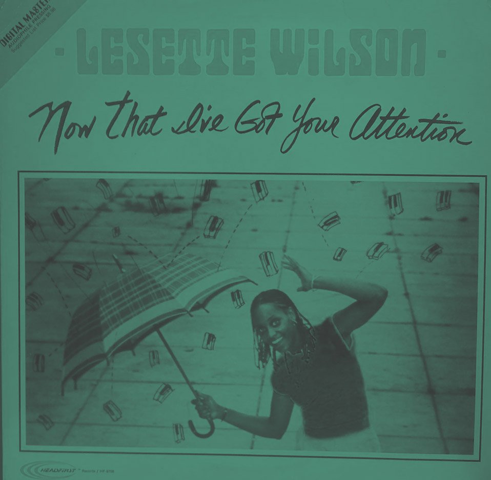 Caveman Boogie - Lesette Wilson 
Now That I've Got Your Attention (Headfirst Records) 1981