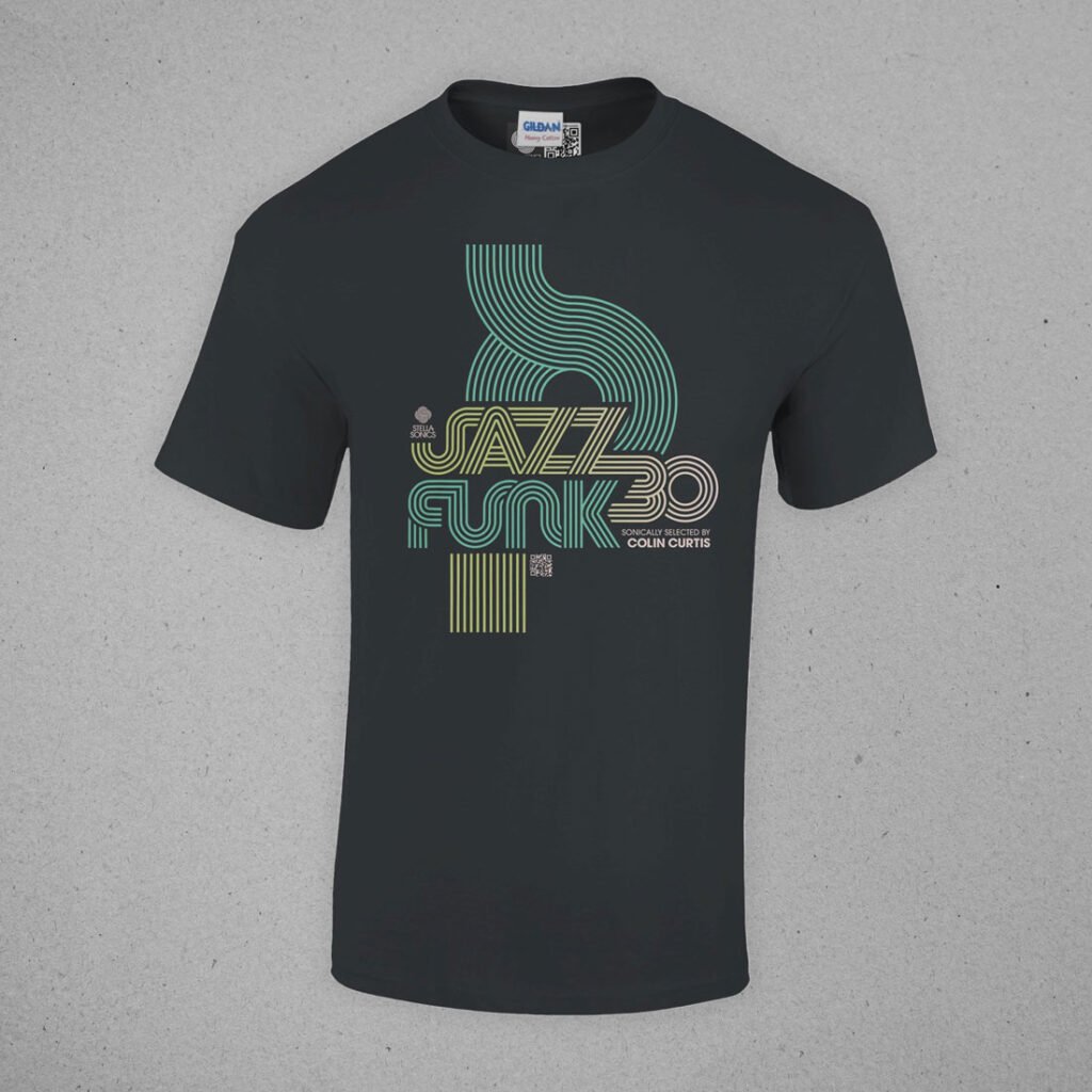 Colin Curtis Jazz Funk 30 Deluxe T-Shirt