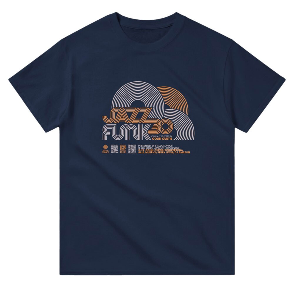 Jazz Funk 30 Collin Curtis BBE Store Event T-Shirt